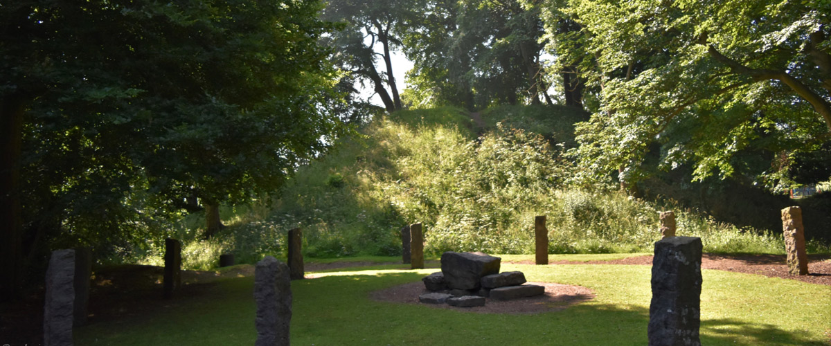 Gorsedd Stones and Motte
